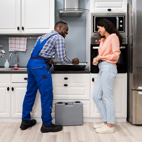 what kind of warranty do you offer on your cooktop repair services in Irvington Kentucky